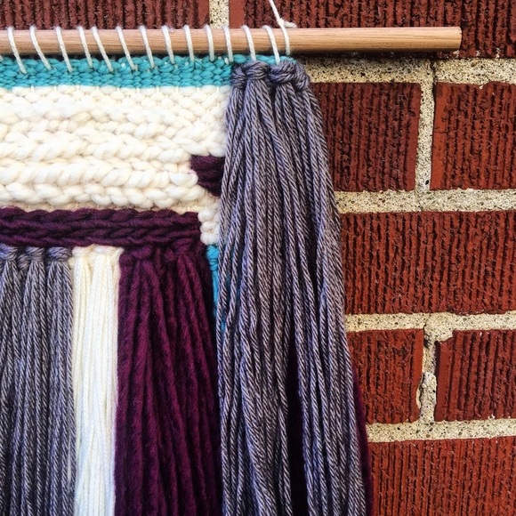 Woven Wall Hanging // Boho // Fiber Art - Picture 2 of 3